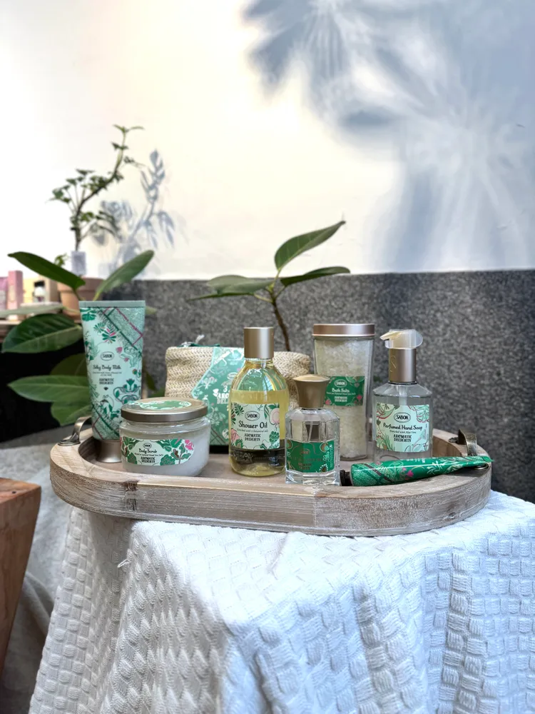 SABON綠野尋蹤系列。張家玲攝