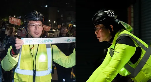 「一日北高」單車隊抵終點 黃國昌:希望明年柯文哲出來陪我們騎