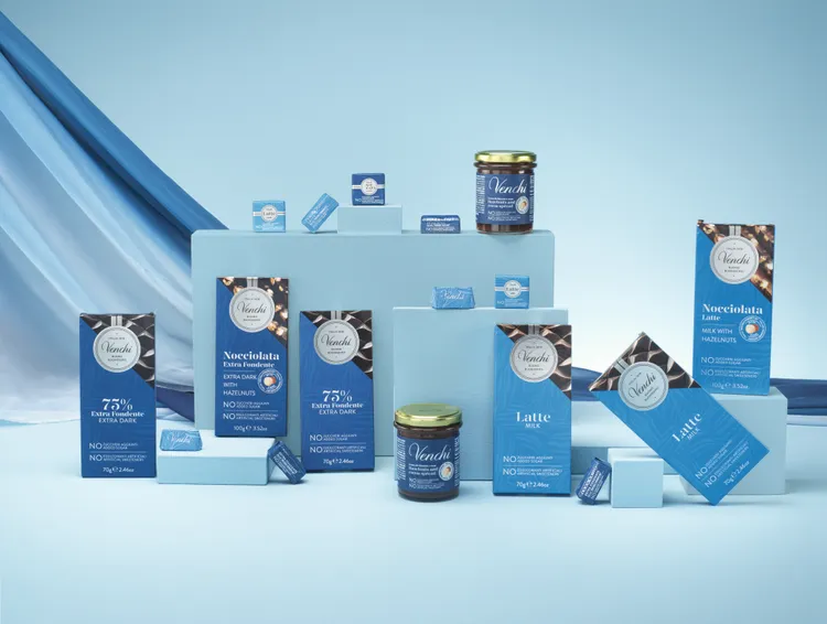 Venchi「輕享系列」以「零添加糖、無甜味劑」為特色。品牌提供