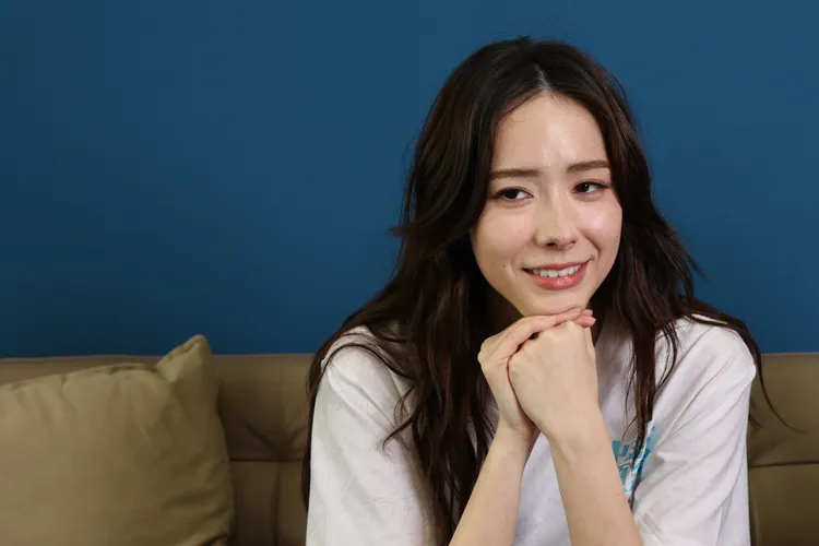 林奕嵐在紐約被搭訕。莊宗達攝