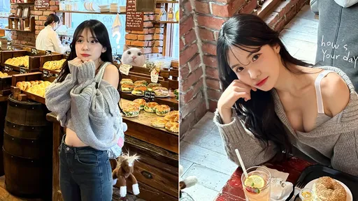 李多慧「衣服沒穿好」露雙球 南韓餐廳遇台灣人開心喊:我請客!