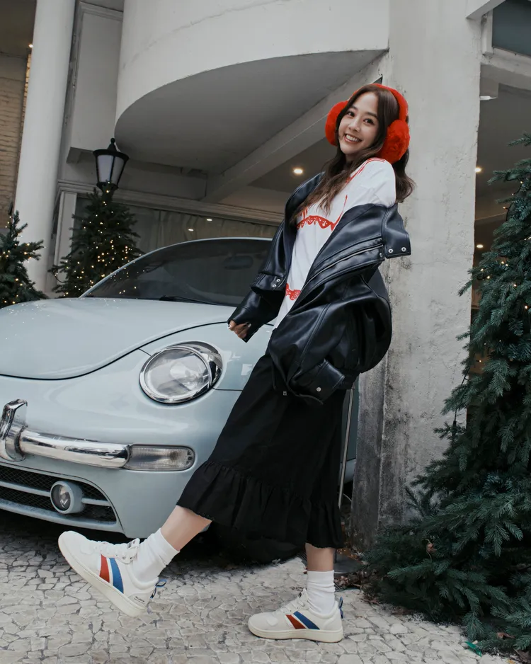 鬼鬼生產過後身材依舊纖細。PALLADIUM提供