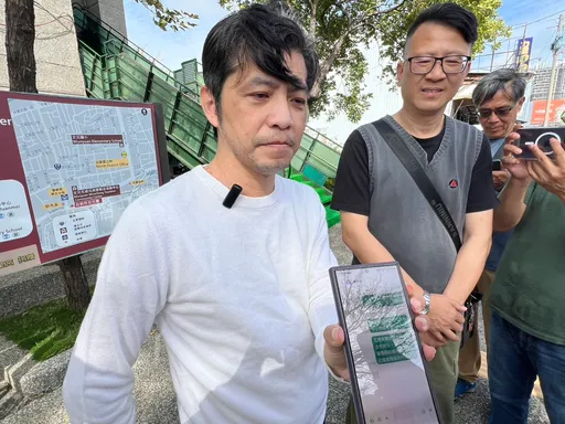 警局前秀訊息!資深民進黨員稱無恐嚇意味 要對陳亭妃提誣告