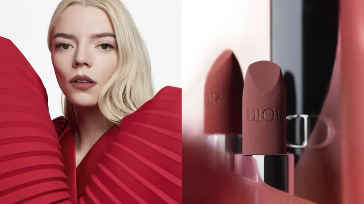Dior藍星柔紗唇膏，各1600元。品牌提供