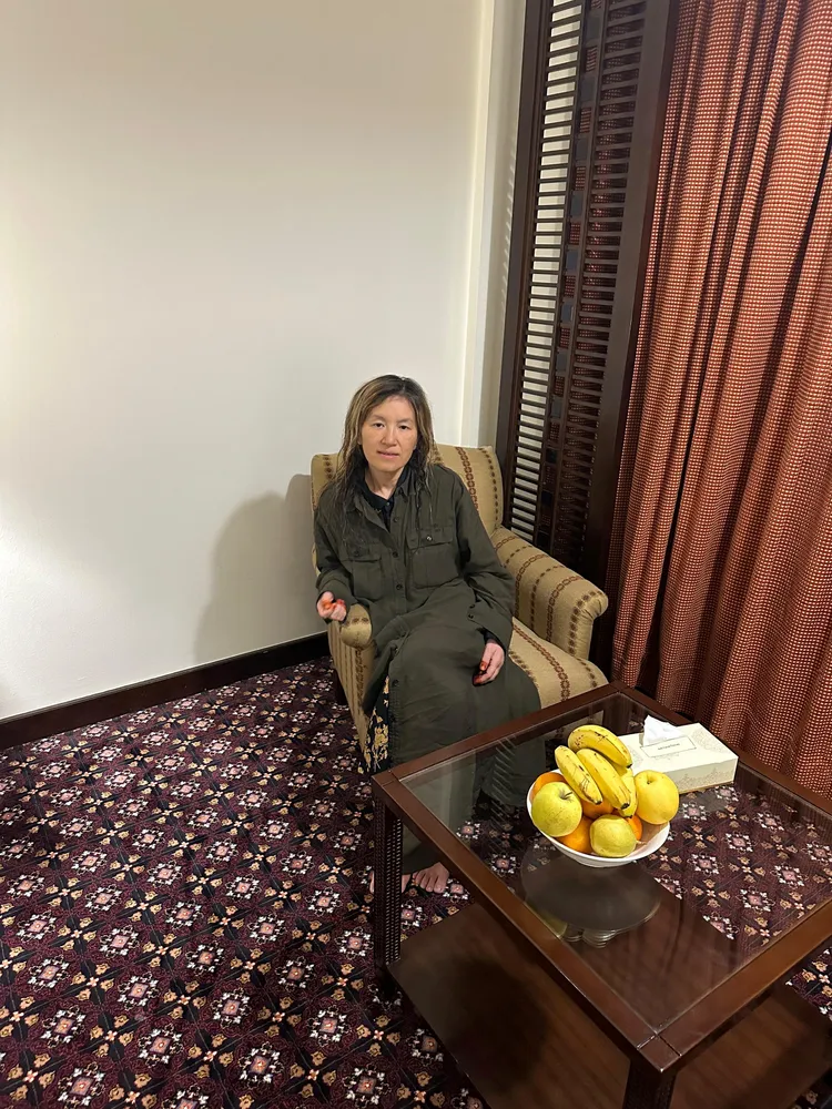 霍爾特別向川普致謝，將她救回美國。路透社