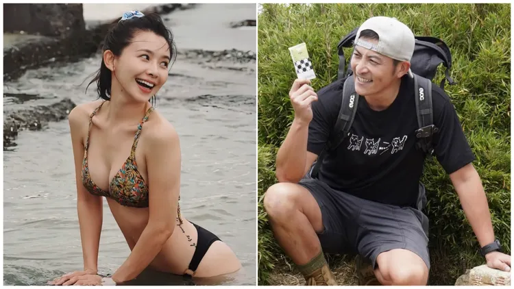 趙駿亞家暴吳婉君，引發爭議。翻攝趙駿亞IG、吳婉君臉書