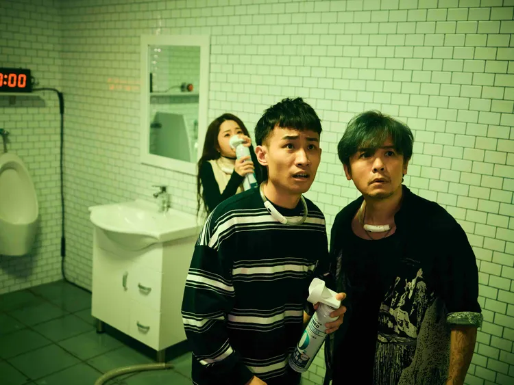 男星蔡承翰（左）跟男主角金志遙有精彩的演出。17LIVE提供