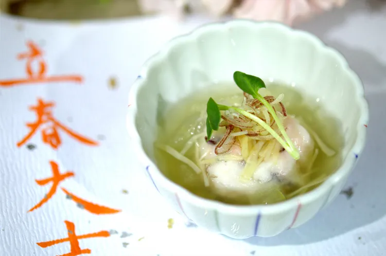 干貝冬瓜海老真丈。業者提供