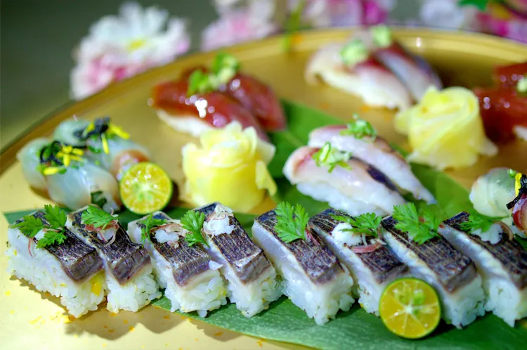 四種壽司。業者提供