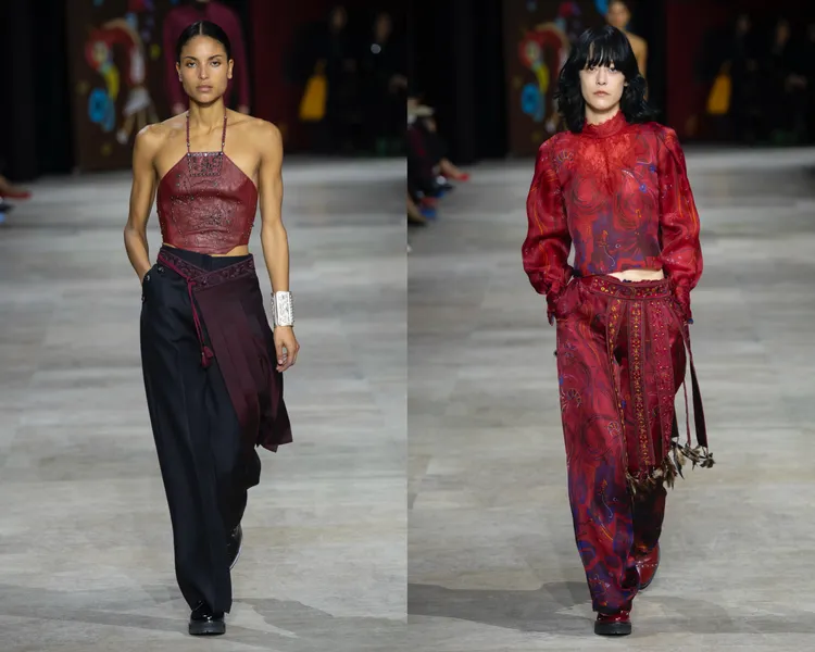 夏姿2025秋冬系列。品牌提供