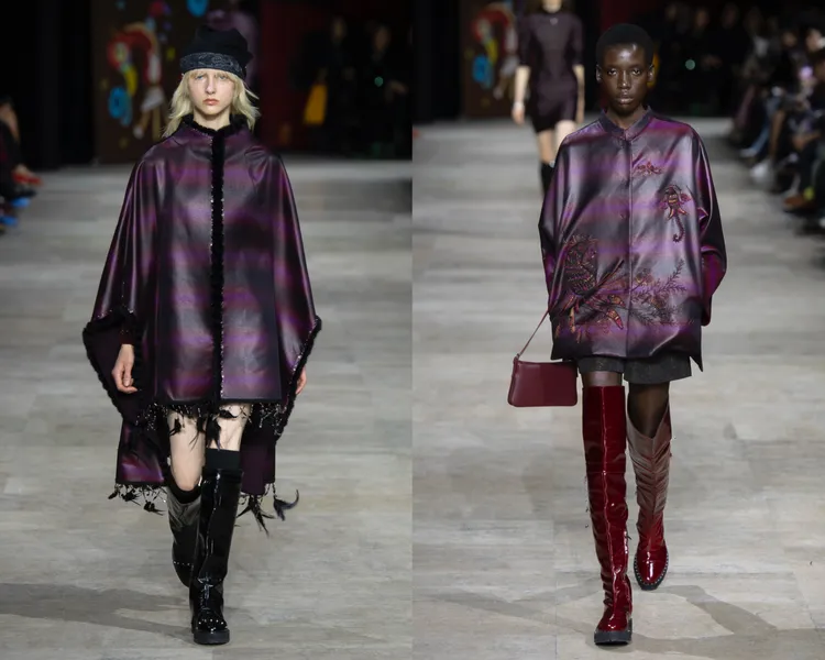 夏姿2025秋冬系列。品牌提供