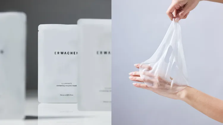 ERWACHEN御光淨白活酵面膜，5片／1380元。品牌提供