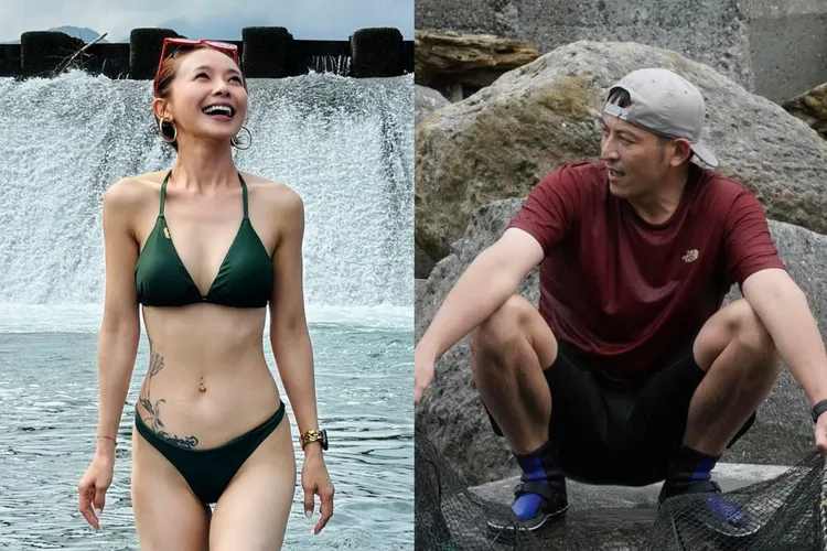 趙駿亞（右）爆打吳婉君，家暴黑歷史多上一筆。翻攝趙駿亞臉書、吳婉君IG