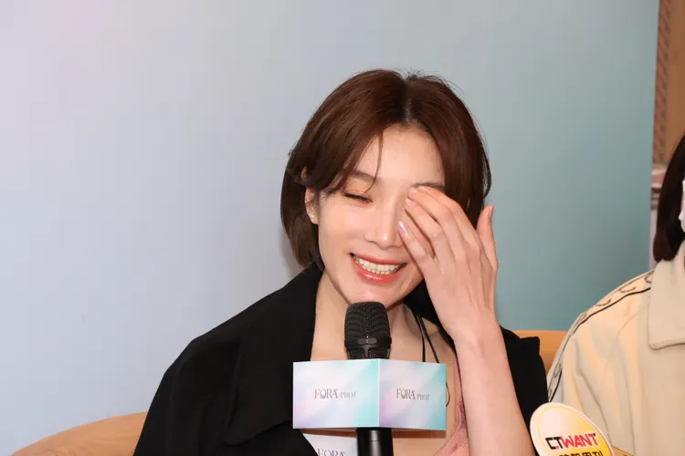 蔡淑臻提到戀情常常一臉茫然。莊宗達攝