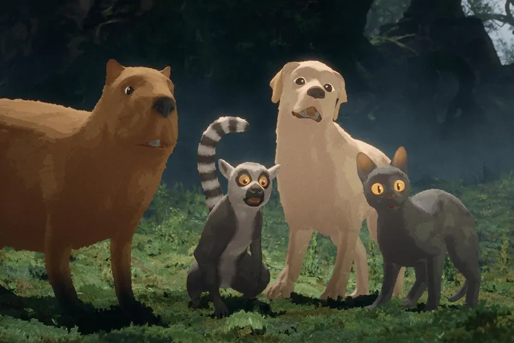 《喵的奇幻漂流》正在台灣熱映中。