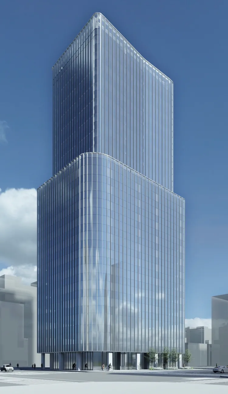 六福酒店式商辦大樓將於2026年完工。六福集團提供