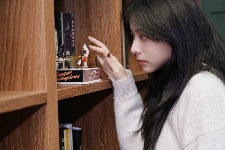 袁漠遙長相夢幻，但處女座的她很理性。彭欣偉攝