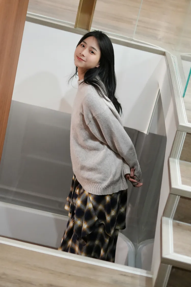 袁漠遙想法成熟很有個性。彭欣偉攝