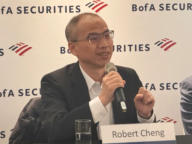 美銀亞太區硬體科技研究主管鄭勝榮（Robert Cheng）。呂承哲攝