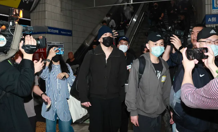 王大陸將展開為期一年的役男生活。彭欣偉攝