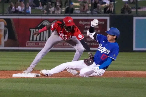 影/大谷翔平盜壘有「新動作」!速度變慢還被觸殺 網:好像在慢跑