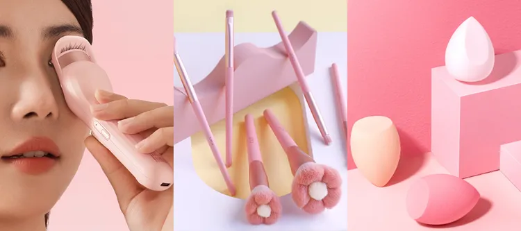 淘寶浪漫彩妝打造花漾妝容。業者提供