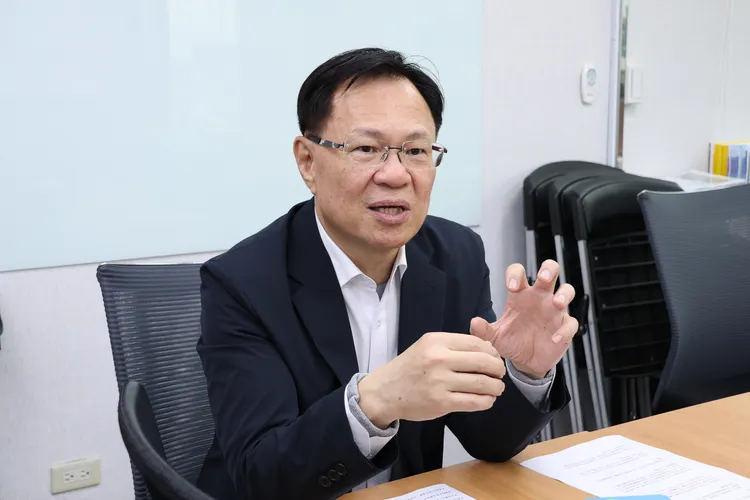 民眾黨立委兼嘉義黨部主委 張啓楷。莊宗達攝