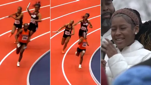 高中賽跑「接力棒爆頭」終結對手 暴力女是被全世界冤枉的?