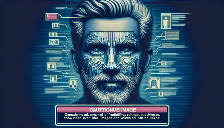 AI詐騙無所不在。AI示意圖