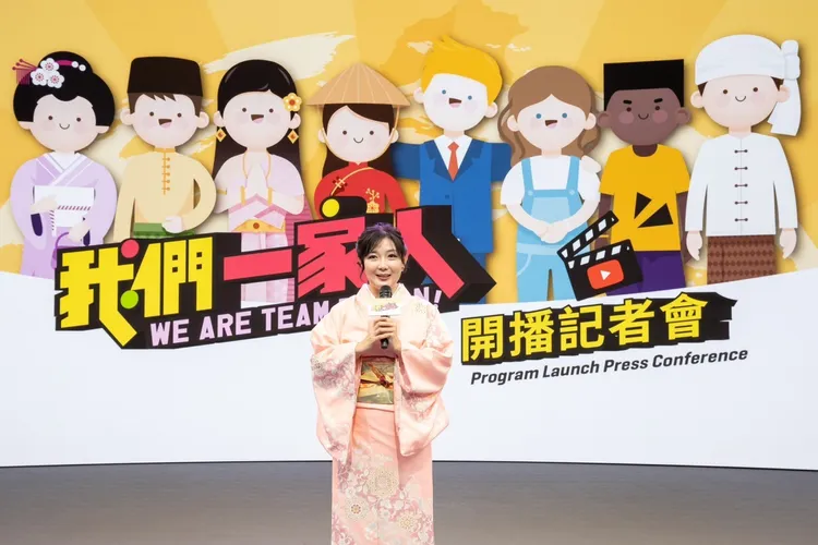 來賓之一是來自日本的梨梨亞。民視提供