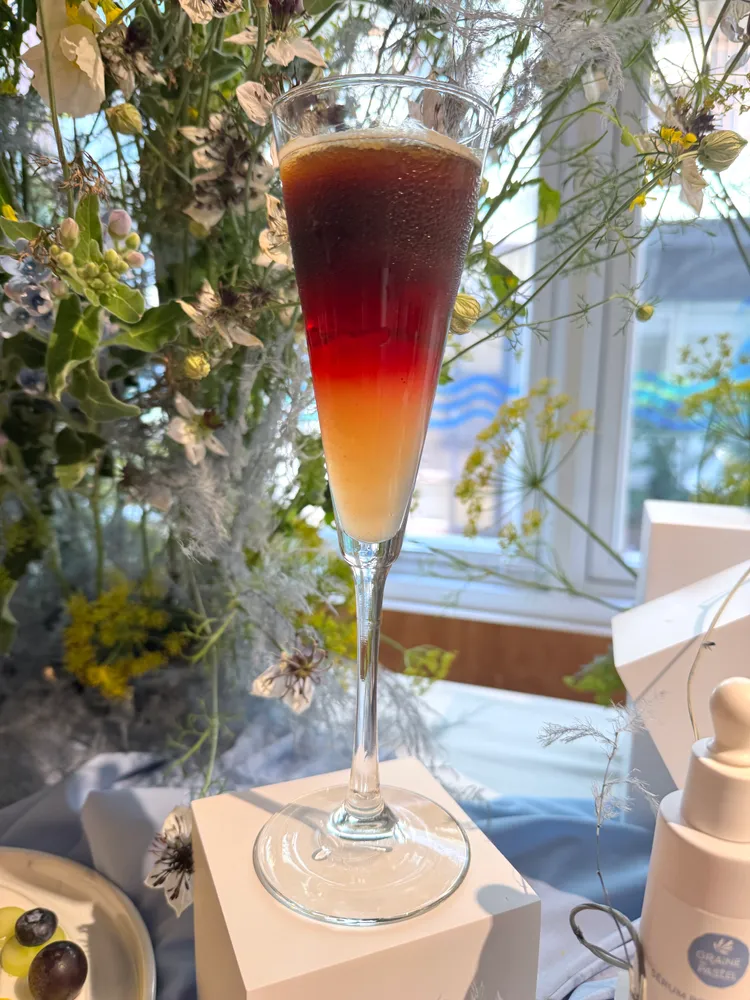 成真咖啡在亞洲創意咖啡大賽的金牌作品「杜鵑」。張家玲攝