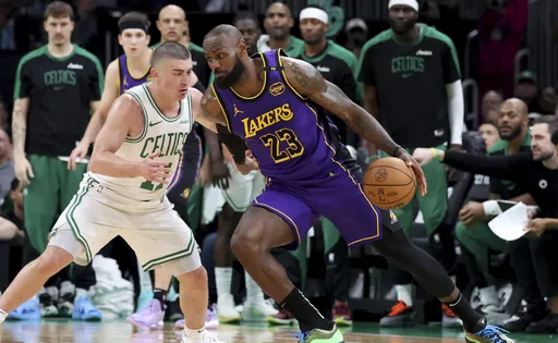 賠了夫人又折兵!湖人遭塞爾提克中斷8連勝 詹姆士左腹股溝受傷