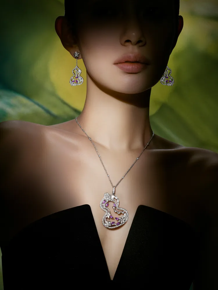 Qeelin運用紫水晶中性魅力帶來平衡與寧靜。品牌提供