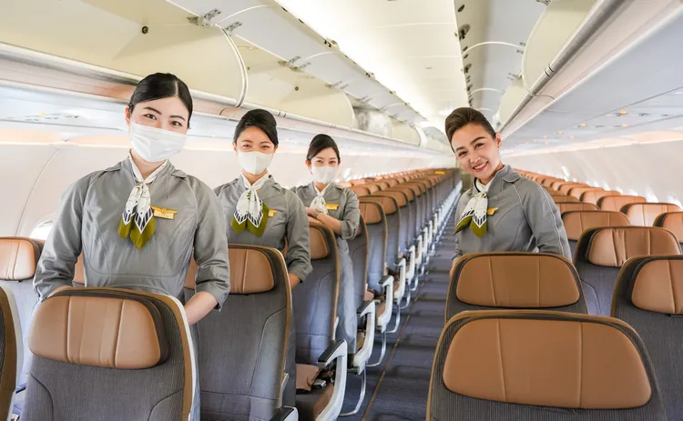 星宇「台中-高松」以A321neo機型執飛，3/30起增為每週5班（週一、三、四、五、日）。田欣雲攝影