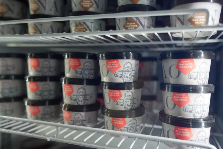 蜷尾家冰淇淋。田欣雲攝影