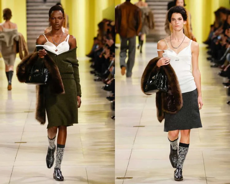 Miu Miu 2025秋冬大秀。品牌提供