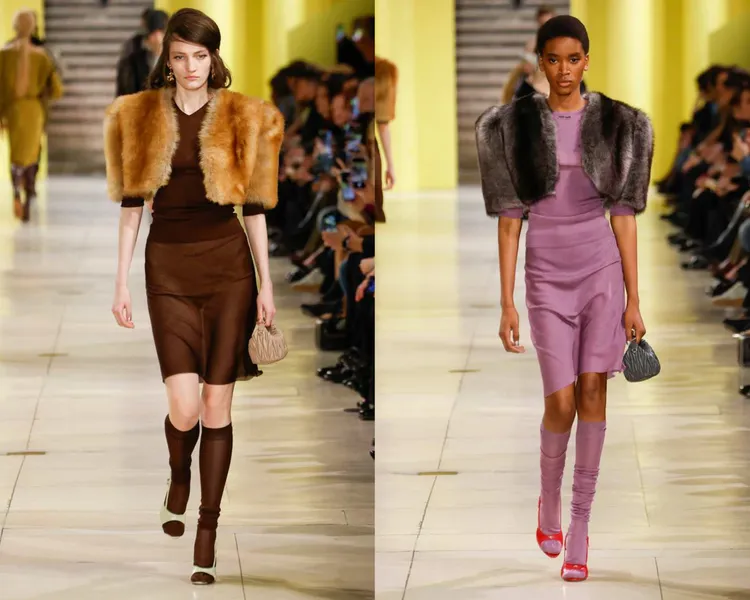 Miu Miu 2025秋冬大秀。品牌提供