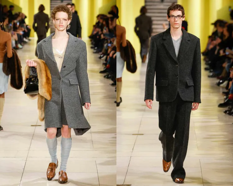 Miu Miu 2025秋冬大秀。品牌提供
