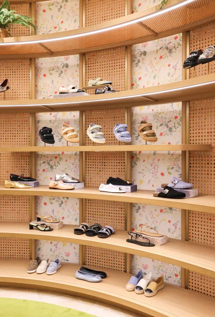 TORY BURCH台北101專賣店。品牌提供