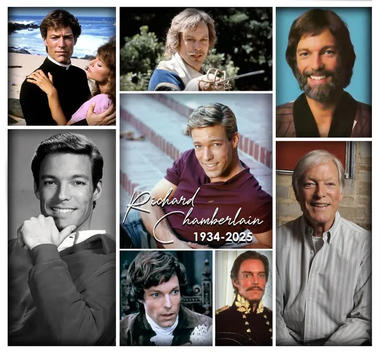 不同時期的李察張伯倫。翻攝自X