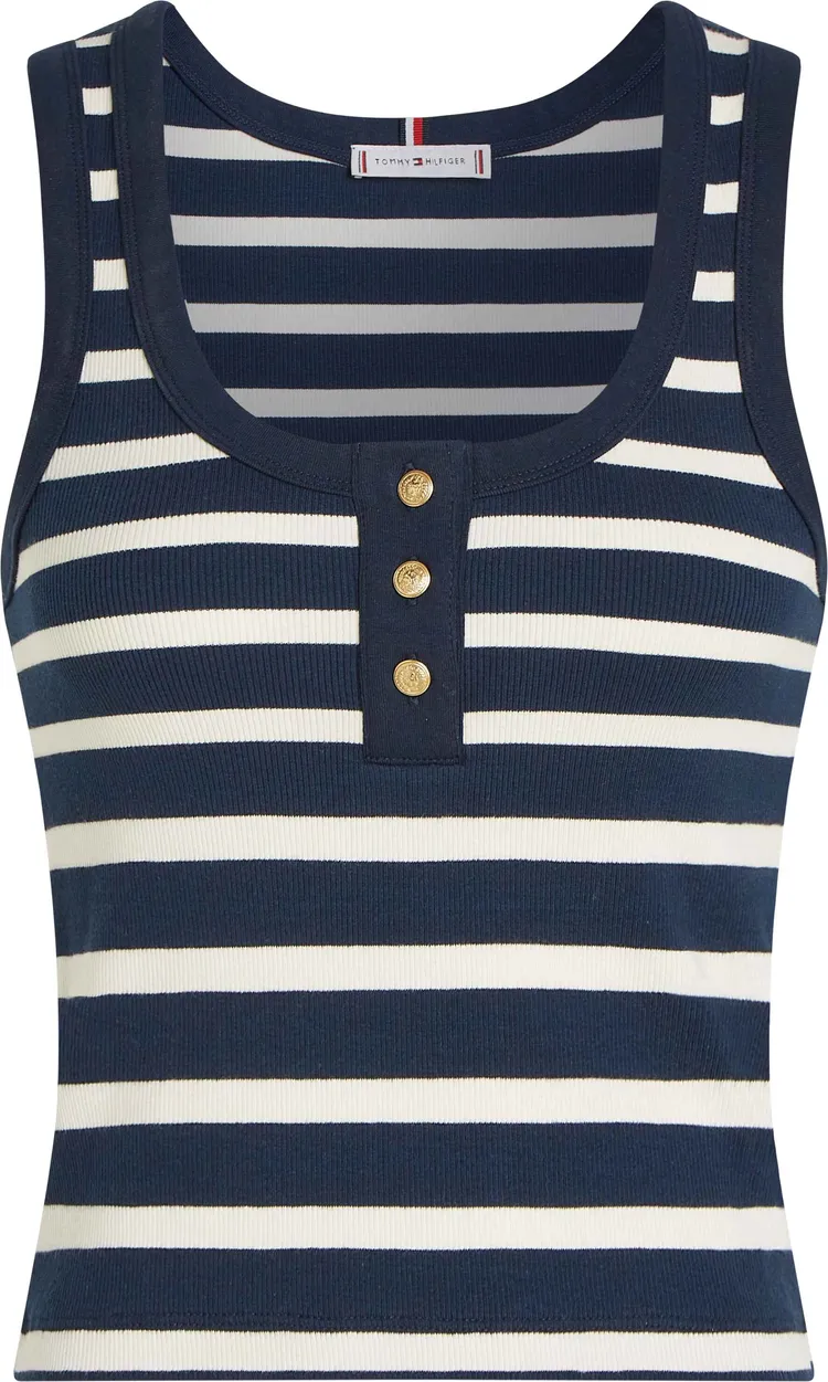TOMMY HILFIGER修身亨利領背心，2980元 。品牌提供