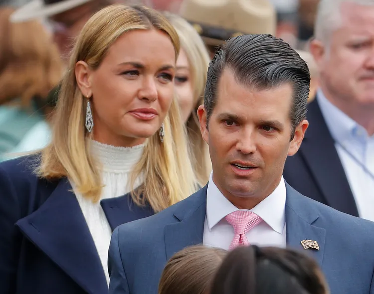 小唐納與凡妮莎。美聯社資料照