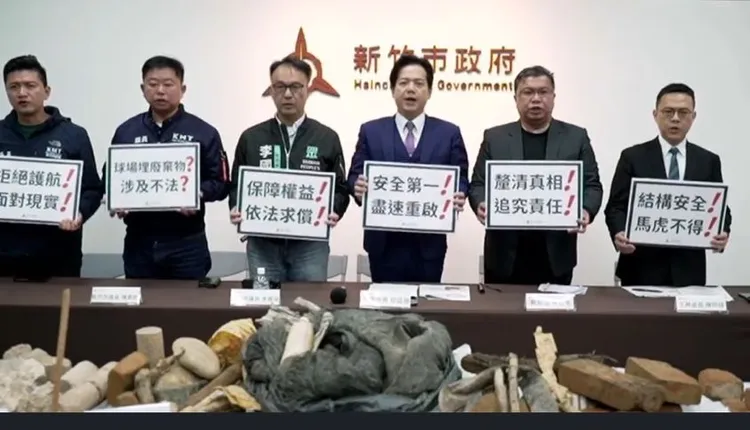 新竹市府提出訴求。翻攝新竹市府臉書