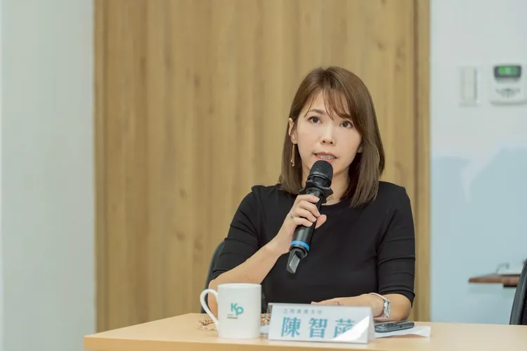 台灣民眾黨立法院黨團主任陳智菡。民眾黨提供