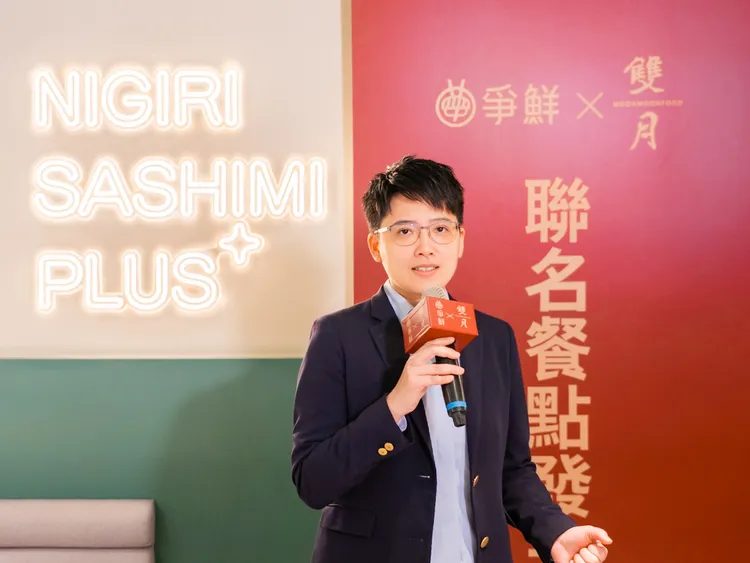 爭鮮餐飲集團營運長陳思芳期待透過攜手雙月食品社，推出米其林級美味聯名餐點，提升消費者體驗。業者提供