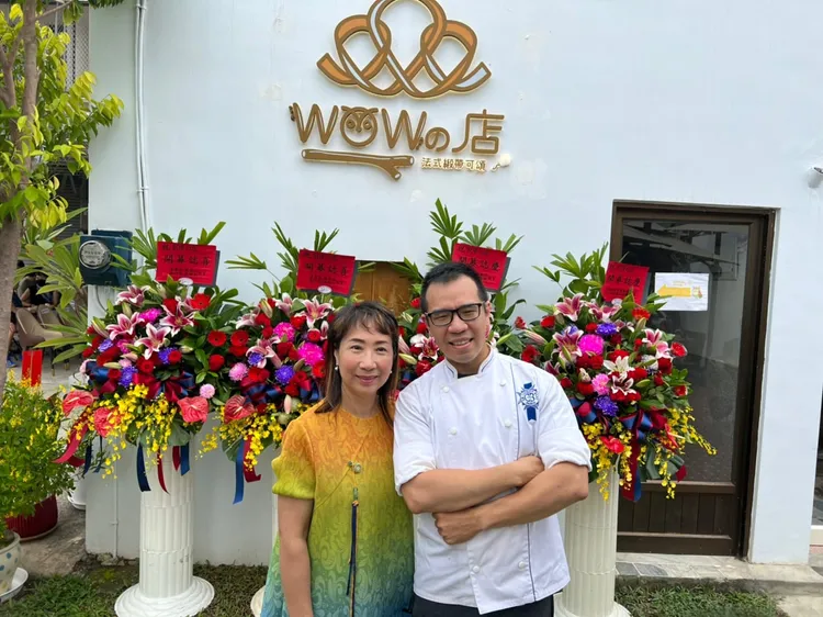 侑昌媽媽謝田心全力支持兒子創業。翻攝謝田心臉書