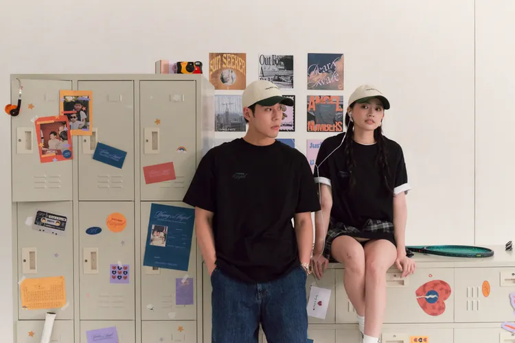 周予天與SQUAREBEAR的聯名系列以初戀為靈感。品牌提供