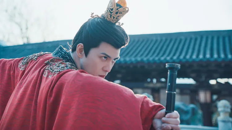 陳楚河對古裝束頭造型沒信心。中天娛樂台提供