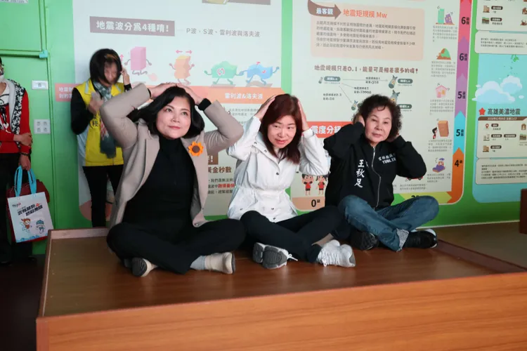 結合虛擬實境（VR）及擴增實境（AR）技術，提供防災體驗，7級地震也能身歷其境。雲縣府提供