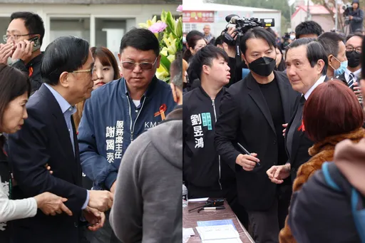 柯爸告別式|2前任總統現身了 國民黨立院2大咖銜哀致意